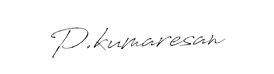 Use a signature maker to create a handwritten signature online. With this signature software, you can design (Antro_Vectra) your own signature for name P.kumaresan. P.kumaresan signature style 6 images and pictures png