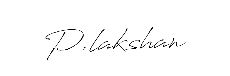 Also we have P.lakshan name is the best signature style. Create professional handwritten signature collection using Antro_Vectra autograph style. P.lakshan signature style 6 images and pictures png