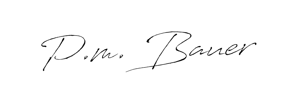 if you are searching for the best signature style for your name P.m. Bauer. so please give up your signature search. here we have designed multiple signature styles  using Antro_Vectra. P.m. Bauer signature style 6 images and pictures png