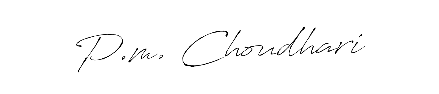 Check out images of Autograph of P.m. Choudhari name. Actor P.m. Choudhari Signature Style. Antro_Vectra is a professional sign style online. P.m. Choudhari signature style 6 images and pictures png