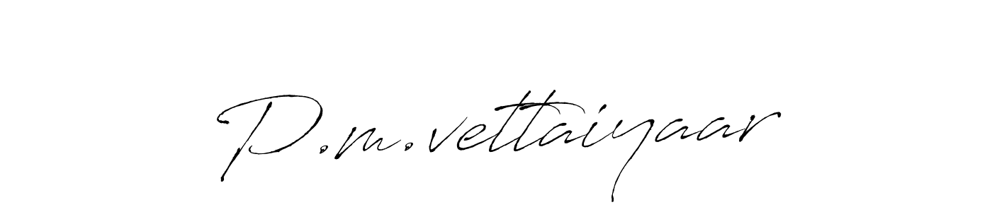 Antro_Vectra is a professional signature style that is perfect for those who want to add a touch of class to their signature. It is also a great choice for those who want to make their signature more unique. Get P.m.vettaiyaar name to fancy signature for free. P.m.vettaiyaar signature style 6 images and pictures png