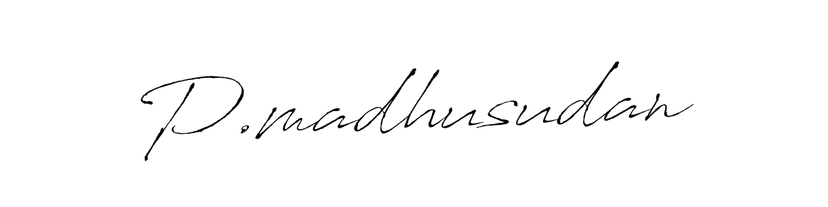 See photos of P.madhusudan official signature by Spectra . Check more albums & portfolios. Read reviews & check more about Antro_Vectra font. P.madhusudan signature style 6 images and pictures png