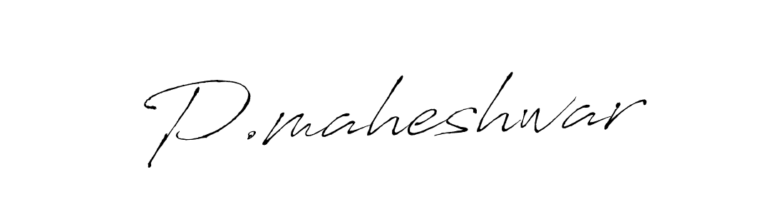 How to Draw P.maheshwar signature style? Antro_Vectra is a latest design signature styles for name P.maheshwar. P.maheshwar signature style 6 images and pictures png