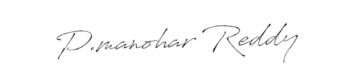 Use a signature maker to create a handwritten signature online. With this signature software, you can design (Antro_Vectra) your own signature for name P.manohar Reddy. P.manohar Reddy signature style 6 images and pictures png