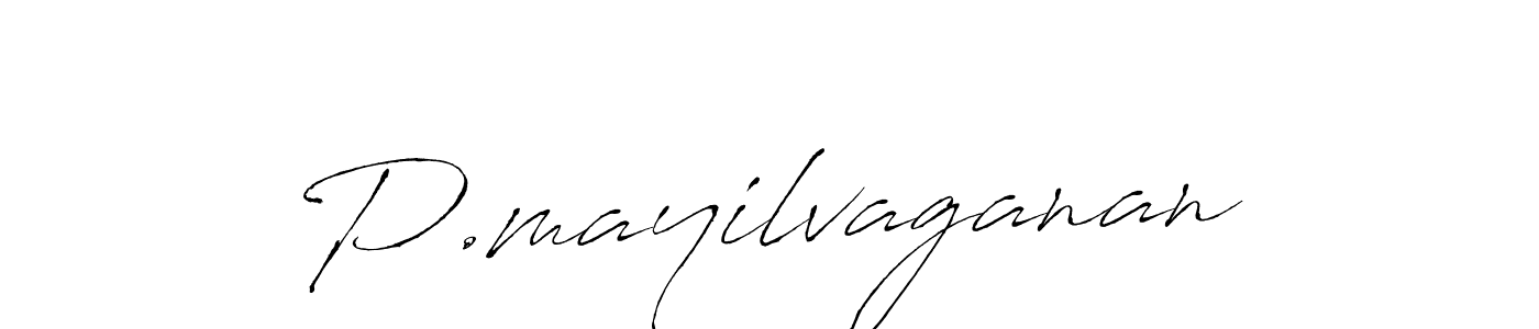 Also we have P.mayilvaganan name is the best signature style. Create professional handwritten signature collection using Antro_Vectra autograph style. P.mayilvaganan signature style 6 images and pictures png