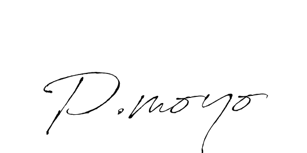 This is the best signature style for the P.moyo name. Also you like these signature font (Antro_Vectra). Mix name signature. P.moyo signature style 6 images and pictures png
