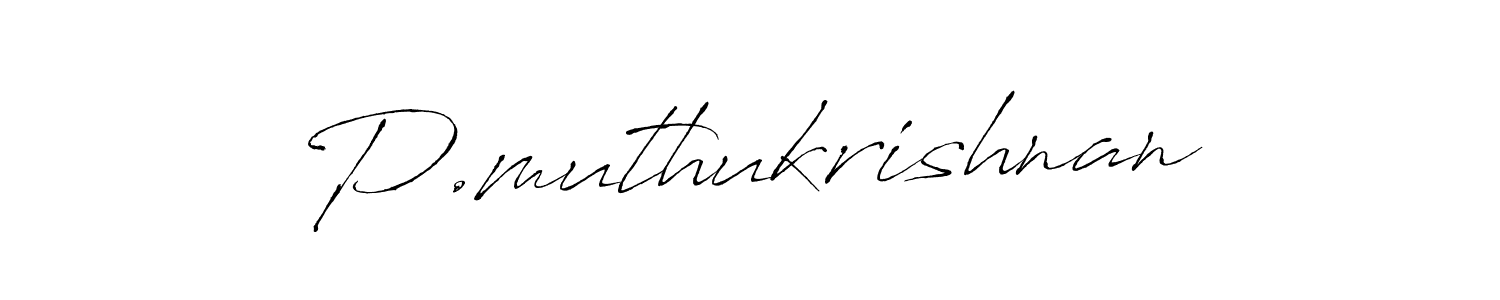 This is the best signature style for the P.muthukrishnan name. Also you like these signature font (Antro_Vectra). Mix name signature. P.muthukrishnan signature style 6 images and pictures png