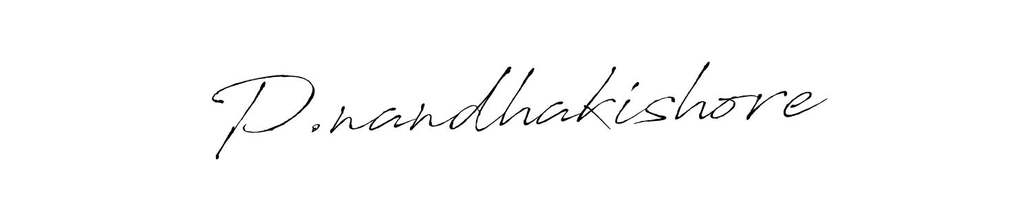 Similarly Antro_Vectra is the best handwritten signature design. Signature creator online .You can use it as an online autograph creator for name P.nandhakishore. P.nandhakishore signature style 6 images and pictures png