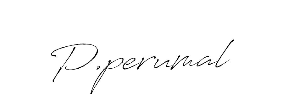 Antro_Vectra is a professional signature style that is perfect for those who want to add a touch of class to their signature. It is also a great choice for those who want to make their signature more unique. Get P.perumal name to fancy signature for free. P.perumal signature style 6 images and pictures png