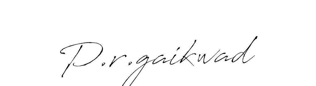 Make a beautiful signature design for name P.r.gaikwad. Use this online signature maker to create a handwritten signature for free. P.r.gaikwad signature style 6 images and pictures png