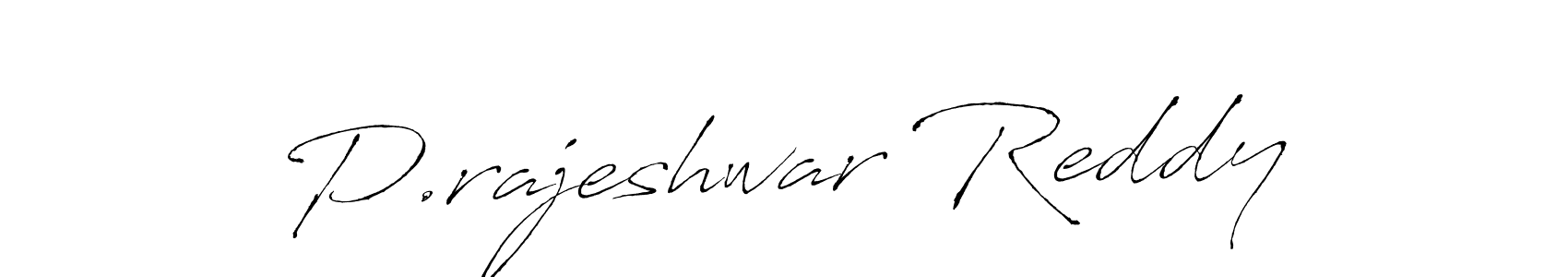 Design your own signature with our free online signature maker. With this signature software, you can create a handwritten (Antro_Vectra) signature for name P.rajeshwar Reddy. P.rajeshwar Reddy signature style 6 images and pictures png