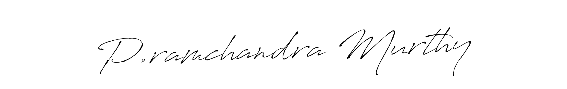 Make a beautiful signature design for name P.ramchandra Murthy. Use this online signature maker to create a handwritten signature for free. P.ramchandra Murthy signature style 6 images and pictures png