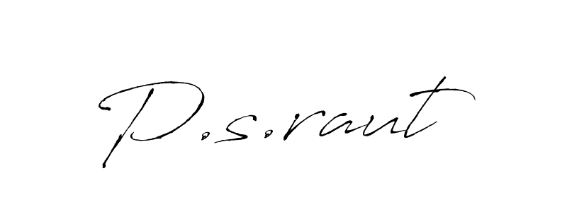 You can use this online signature creator to create a handwritten signature for the name P.s.raut. This is the best online autograph maker. P.s.raut signature style 6 images and pictures png