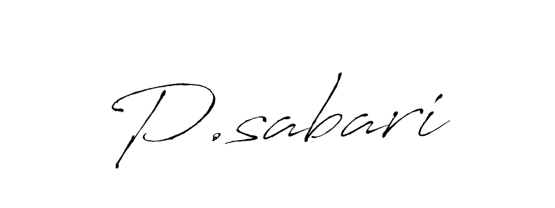 You should practise on your own different ways (Antro_Vectra) to write your name (P.sabari) in signature. don't let someone else do it for you. P.sabari signature style 6 images and pictures png