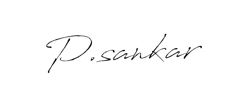 See photos of P.sankar official signature by Spectra . Check more albums & portfolios. Read reviews & check more about Antro_Vectra font. P.sankar signature style 6 images and pictures png