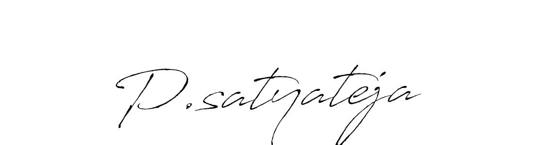 It looks lik you need a new signature style for name P.satyateja. Design unique handwritten (Antro_Vectra) signature with our free signature maker in just a few clicks. P.satyateja signature style 6 images and pictures png