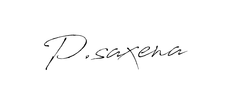 if you are searching for the best signature style for your name P.saxena. so please give up your signature search. here we have designed multiple signature styles  using Antro_Vectra. P.saxena signature style 6 images and pictures png