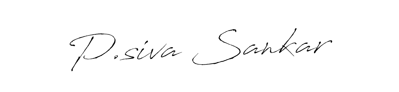 Similarly Antro_Vectra is the best handwritten signature design. Signature creator online .You can use it as an online autograph creator for name P.siva Sankar. P.siva Sankar signature style 6 images and pictures png