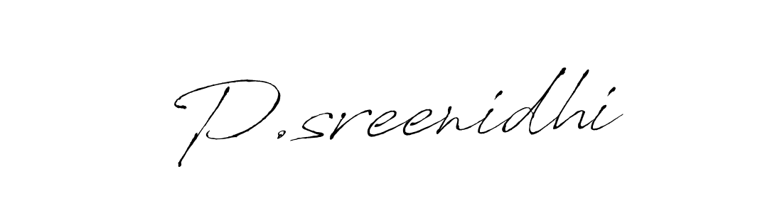 It looks lik you need a new signature style for name P.sreenidhi. Design unique handwritten (Antro_Vectra) signature with our free signature maker in just a few clicks. P.sreenidhi signature style 6 images and pictures png