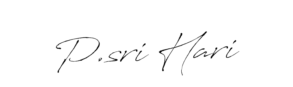 How to Draw P.sri Hari signature style? Antro_Vectra is a latest design signature styles for name P.sri Hari. P.sri Hari signature style 6 images and pictures png