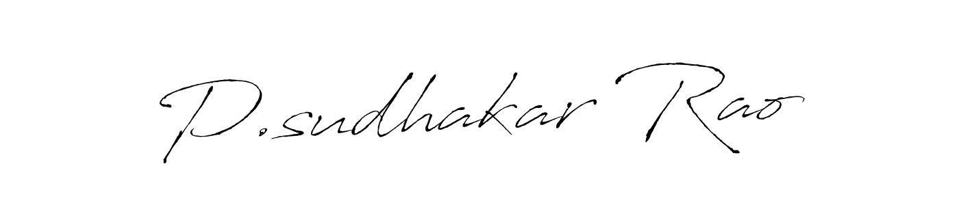 Once you've used our free online signature maker to create your best signature Antro_Vectra style, it's time to enjoy all of the benefits that P.sudhakar Rao name signing documents. P.sudhakar Rao signature style 6 images and pictures png