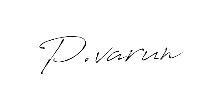 if you are searching for the best signature style for your name P.varun. so please give up your signature search. here we have designed multiple signature styles  using Antro_Vectra. P.varun signature style 6 images and pictures png