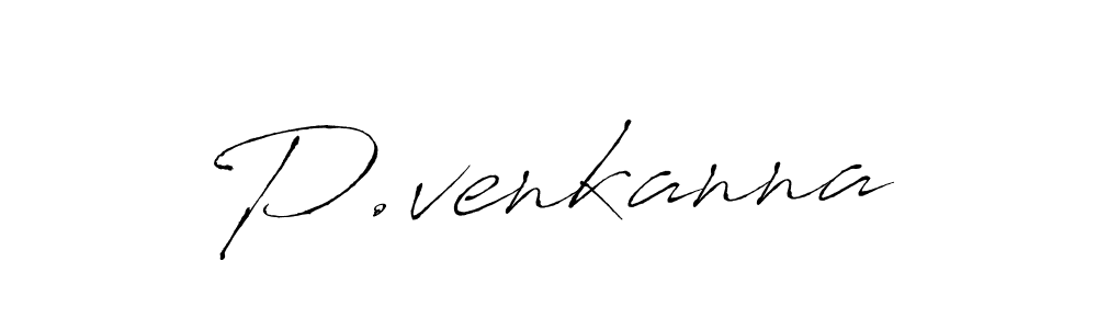 Also we have P.venkanna name is the best signature style. Create professional handwritten signature collection using Antro_Vectra autograph style. P.venkanna signature style 6 images and pictures png