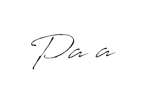 if you are searching for the best signature style for your name Paşa. so please give up your signature search. here we have designed multiple signature styles  using Antro_Vectra. Paşa signature style 6 images and pictures png