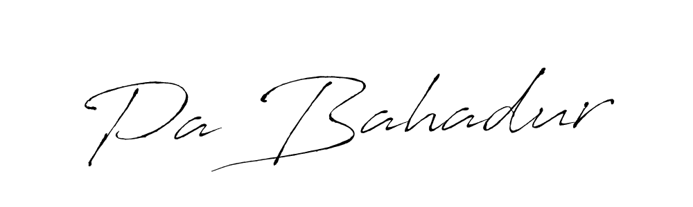 Make a beautiful signature design for name Pa Bahadur. Use this online signature maker to create a handwritten signature for free. Pa Bahadur signature style 6 images and pictures png