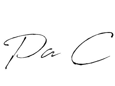 Use a signature maker to create a handwritten signature online. With this signature software, you can design (Antro_Vectra) your own signature for name Pa C. Pa C signature style 6 images and pictures png