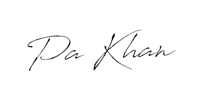 How to make Pa Khan signature? Antro_Vectra is a professional autograph style. Create handwritten signature for Pa Khan name. Pa Khan signature style 6 images and pictures png