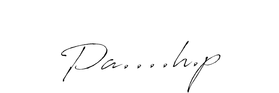 Design your own signature with our free online signature maker. With this signature software, you can create a handwritten (Antro_Vectra) signature for name Pa....h.p. Pa....h.p signature style 6 images and pictures png