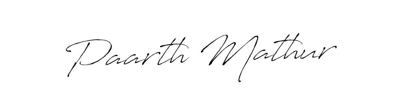 It looks lik you need a new signature style for name Paarth Mathur. Design unique handwritten (Antro_Vectra) signature with our free signature maker in just a few clicks. Paarth Mathur signature style 6 images and pictures png