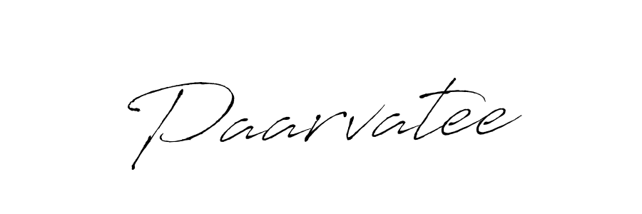 Use a signature maker to create a handwritten signature online. With this signature software, you can design (Antro_Vectra) your own signature for name Paarvatee. Paarvatee signature style 6 images and pictures png