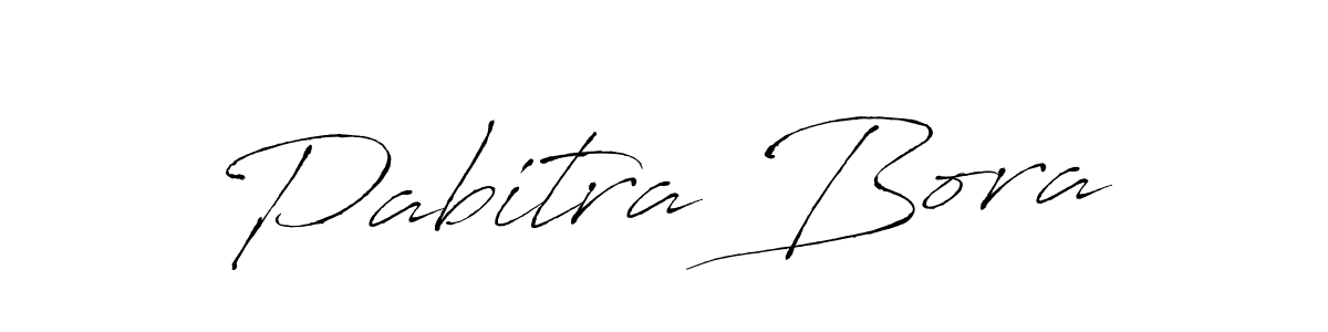 How to make Pabitra Bora name signature. Use Antro_Vectra style for creating short signs online. This is the latest handwritten sign. Pabitra Bora signature style 6 images and pictures png