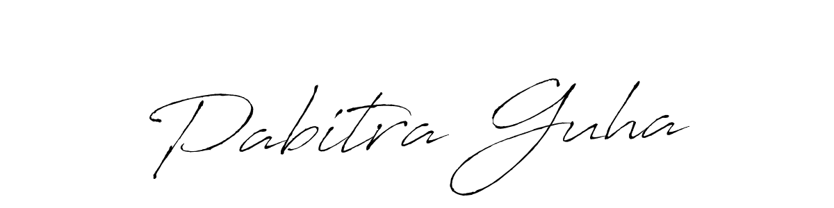 How to make Pabitra Guha signature? Antro_Vectra is a professional autograph style. Create handwritten signature for Pabitra Guha name. Pabitra Guha signature style 6 images and pictures png