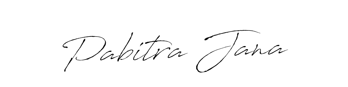 Make a beautiful signature design for name Pabitra Jana. With this signature (Antro_Vectra) style, you can create a handwritten signature for free. Pabitra Jana signature style 6 images and pictures png