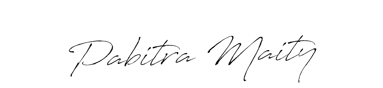 Create a beautiful signature design for name Pabitra Maity. With this signature (Antro_Vectra) fonts, you can make a handwritten signature for free. Pabitra Maity signature style 6 images and pictures png