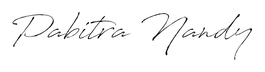 Create an unforgettable impression when signing with Pabitra Nandy name styled in Antro_Vectra typography. 100% free online generator. Pabitra Nandy signature style 6 images and pictures png