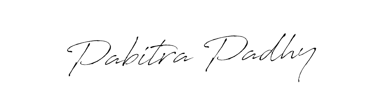 Create a beautiful signature design for name Pabitra Padhy. With this signature (Antro_Vectra) fonts, you can make a handwritten signature for free. Pabitra Padhy signature style 6 images and pictures png