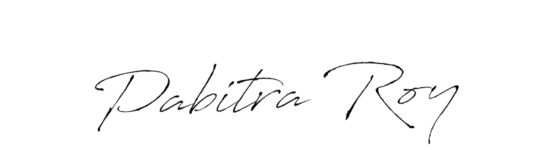 How to make Pabitra Roy name signature. Use Antro_Vectra style for creating short signs online. This is the latest handwritten sign. Pabitra Roy signature style 6 images and pictures png