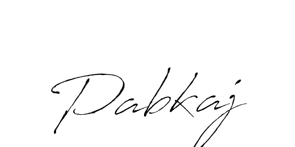 Pabkaj stylish signature style. Best Handwritten Sign (Antro_Vectra) for my name. Handwritten Signature Collection Ideas for my name Pabkaj. Pabkaj signature style 6 images and pictures png