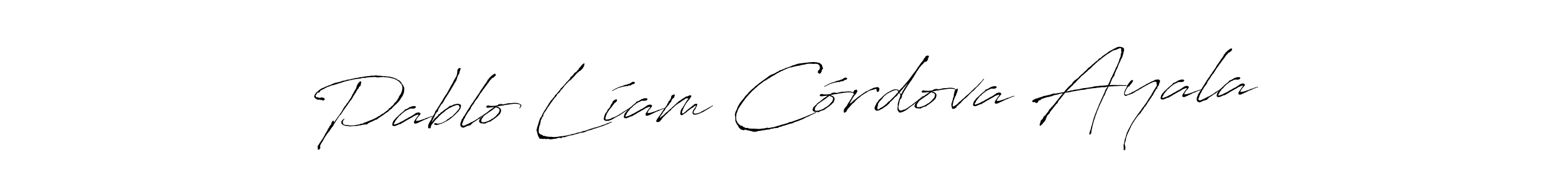 How to make Pablo Líam Córdova Ayala signature? Antro_Vectra is a professional autograph style. Create handwritten signature for Pablo Líam Córdova Ayala name. Pablo Líam Córdova Ayala signature style 6 images and pictures png