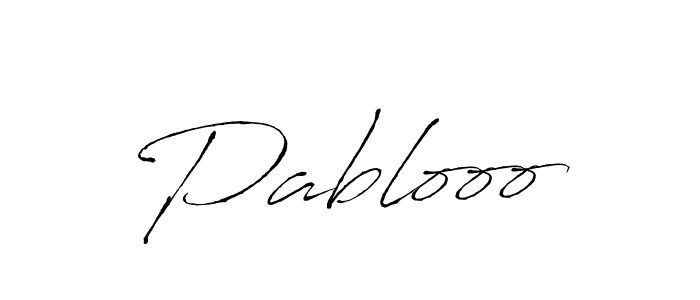 Once you've used our free online signature maker to create your best signature Antro_Vectra style, it's time to enjoy all of the benefits that Pablooo name signing documents. Pablooo signature style 6 images and pictures png