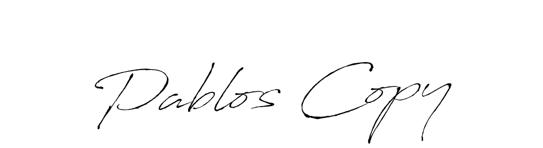 See photos of Pablos Copy official signature by Spectra . Check more albums & portfolios. Read reviews & check more about Antro_Vectra font. Pablos Copy signature style 6 images and pictures png