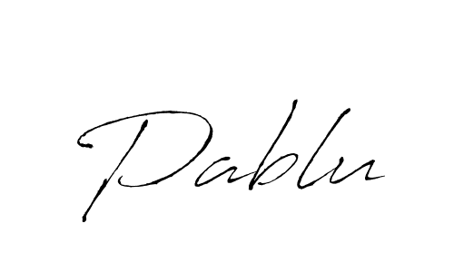 Once you've used our free online signature maker to create your best signature Antro_Vectra style, it's time to enjoy all of the benefits that Pablu name signing documents. Pablu signature style 6 images and pictures png