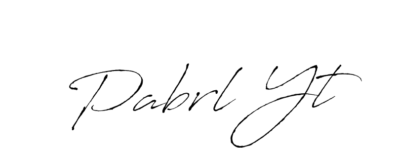 Make a beautiful signature design for name Pabrl Yt. Use this online signature maker to create a handwritten signature for free. Pabrl Yt signature style 6 images and pictures png