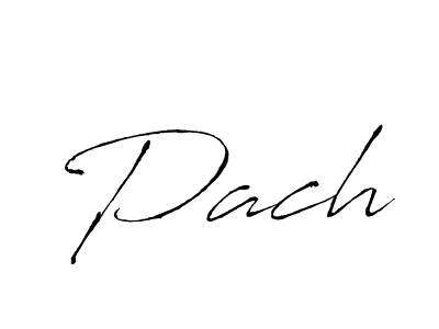 Pach stylish signature style. Best Handwritten Sign (Antro_Vectra) for my name. Handwritten Signature Collection Ideas for my name Pach. Pach signature style 6 images and pictures png