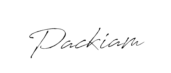 Packiam stylish signature style. Best Handwritten Sign (Antro_Vectra) for my name. Handwritten Signature Collection Ideas for my name Packiam. Packiam signature style 6 images and pictures png