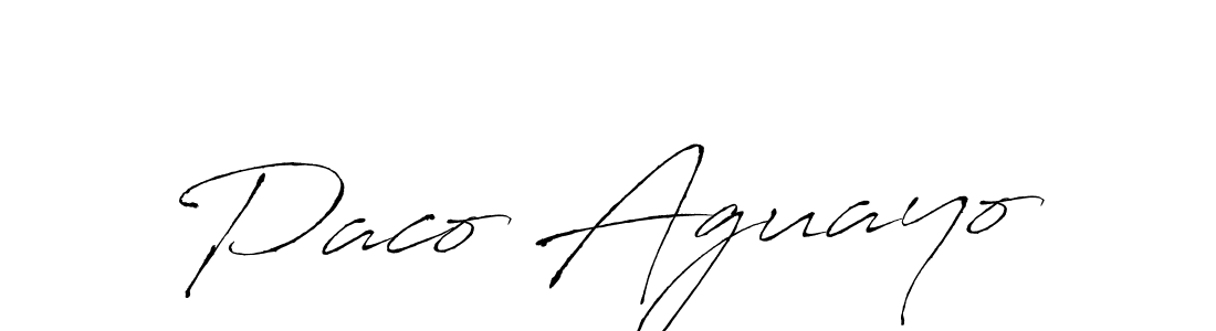 Make a short Paco Aguayo signature style. Manage your documents anywhere anytime using Antro_Vectra. Create and add eSignatures, submit forms, share and send files easily. Paco Aguayo signature style 6 images and pictures png